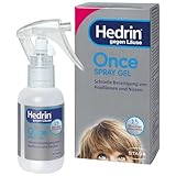 HEDRIN ONCE - Flüssiges Gel zur schnellen Beseitigung von Kopfläusen und Nissen mit nur einer Anwendung