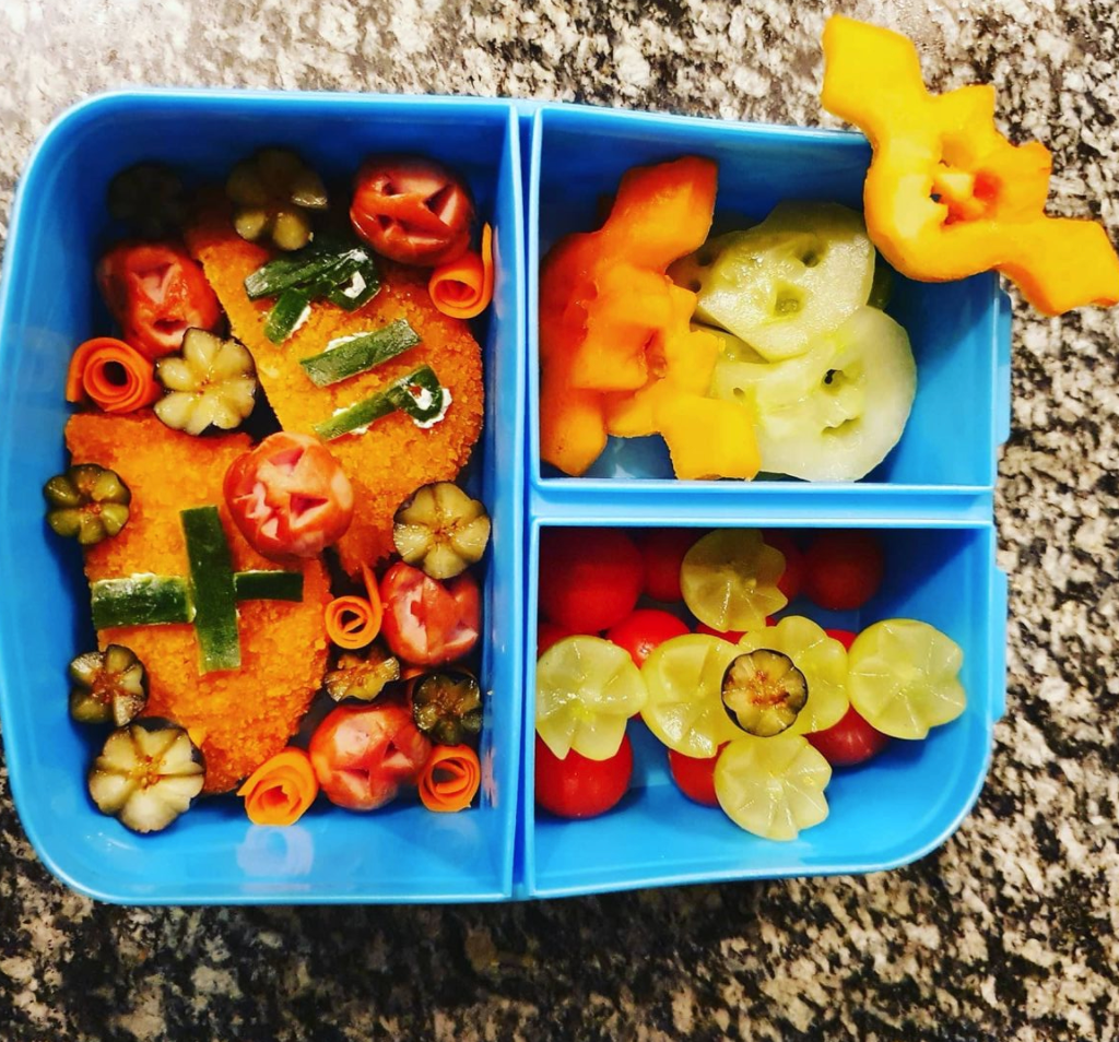 Halloween Snack für die Brotdose