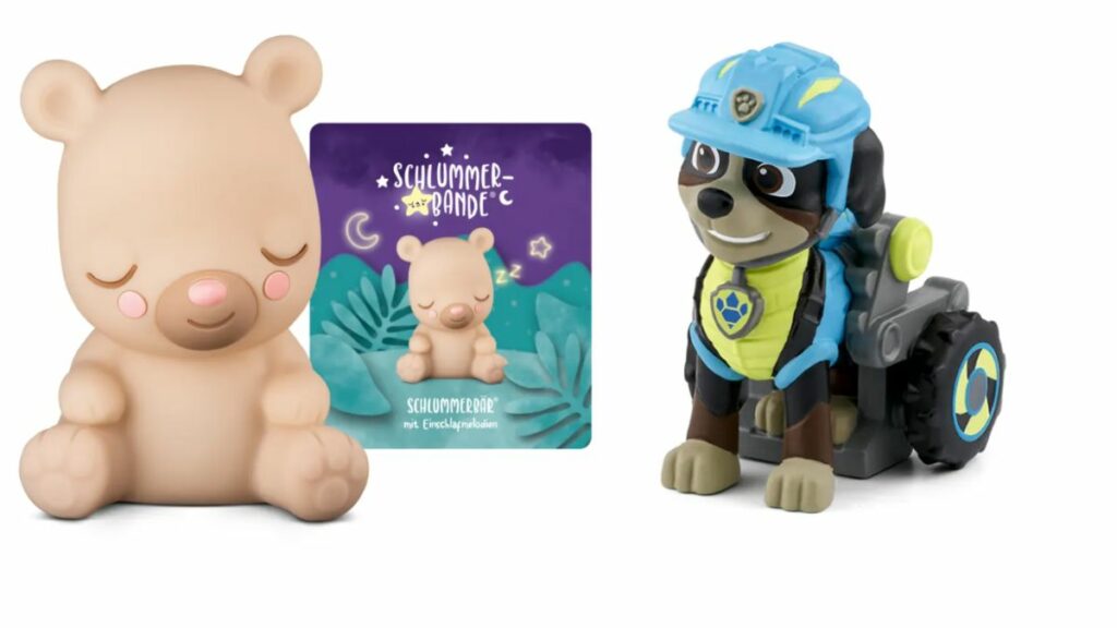 Tonies: Es gibt jetzt „Schlummerbär” und neue Paw-Patrol-Figur