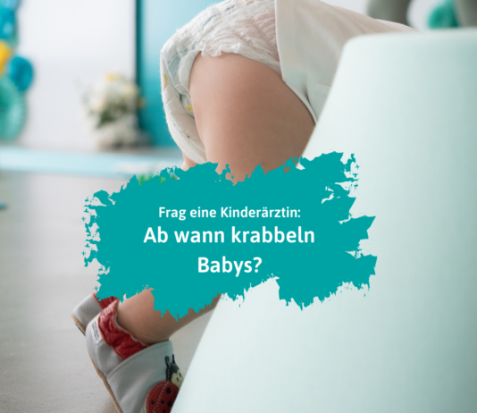 Jedes Baby hat sein eigenes Tempo beim Krabbelnlernen. Foto: PR