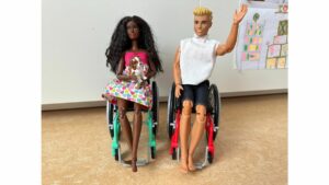 Barbie Ken Rollstuhl