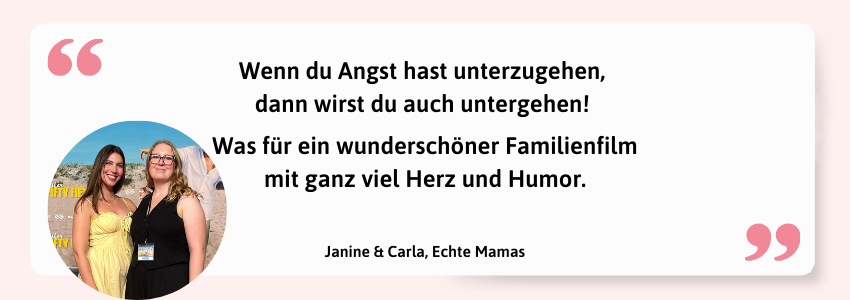 Zitat von Echte Mamas-Teammitgliedern zum Film Alles Fifty Fifty