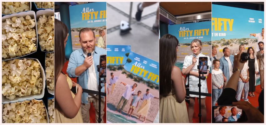 Impressionen von der Premiere von ALLES FIFTY FIFTY