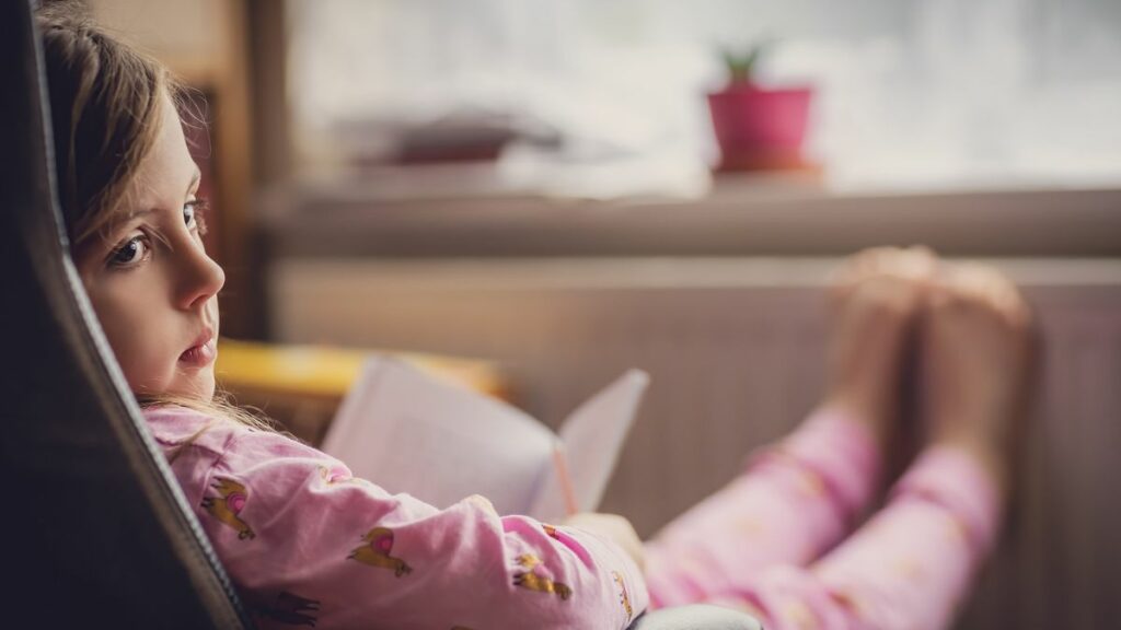 „Mama, sei nicht traurig. Ich möchte jetzt abends lieber alleine lesen…“