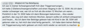 Diese Mama aus unserer Community wünscht sich beim Thema Fehlgeburt eine Triggerwarnung.